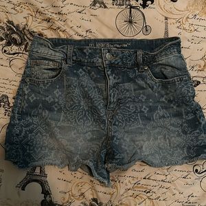 Maurices high rise denim shorts